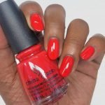 bright red dark skin