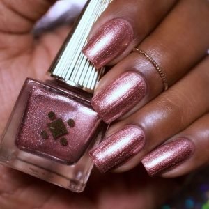 pink chrome finish dark