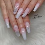 clear white acrylics