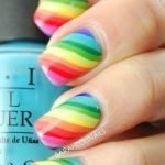 full rainbow stripes