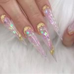 glam clear stiletto