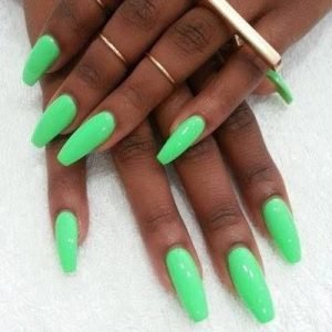 neon green highlight dark