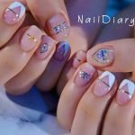 korean french tip design