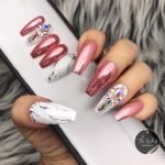 marble pink chrome