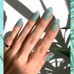 matte green sea glass