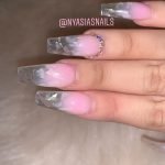 ombre clear tip
