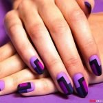 purple shades shapes