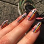 rainbow plaid