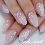 white 3d floral japan