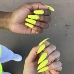 yellow neon dark skin