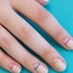 color stripes nude minimalist