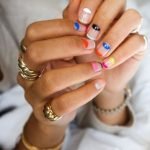 colorful french reverse minimalist