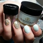 glam and glitz blue dip