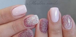 silk wrap glitter pink