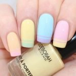 pastel french tips