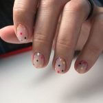 polka dot color gel
