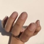 rhinestone tips minimalist