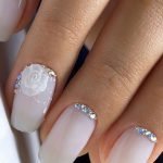 rose stone milky white