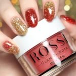 rossi glitter red