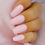 squoval acrylic pink