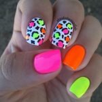 animal print neon