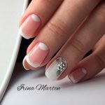 classy flower rhinestones
