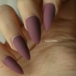 dark matte mauve