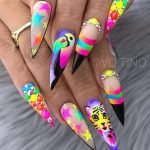 glam neon design