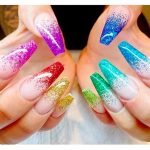 glitter ombre colors
