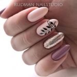 gold leaf mauve