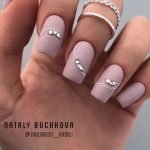 light mauve rhinestone