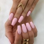 matte pink pastel summer