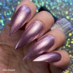 metallic mauve