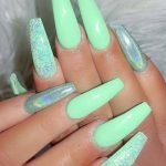 mint green finish long