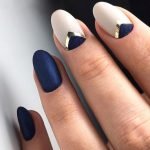 navy matte design classy