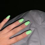 neon green coffin