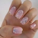 ombre gold tip fancy