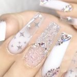 rhinestone star embellish fancy