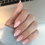 round french tip classy