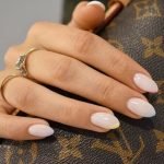 subtle rainbow tip classy