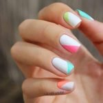 white color triangles