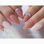 white rhinestone pink classy