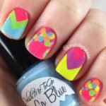 bright color geometric