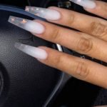 clear end acrylic star