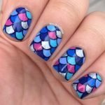 mermaid scale pattern