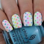white polka dot colors